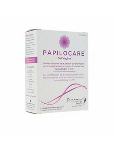 Papilocare Vaginal Gel 7 Cannulae of 5ml