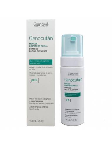 GENOCUTAN FACIAL CLEANSING MOUSSE FOR OILY SKIN 150 ML