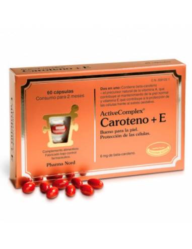 ActiveComplex® Caroteno + E 60 Cápsulas