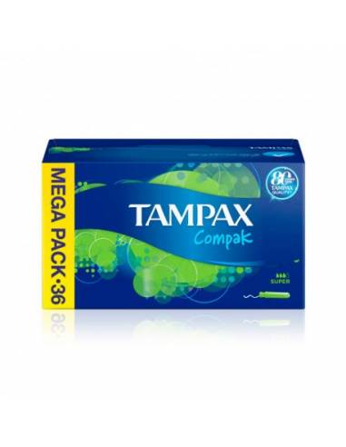 Tampax Compak Súper 36 Unidades