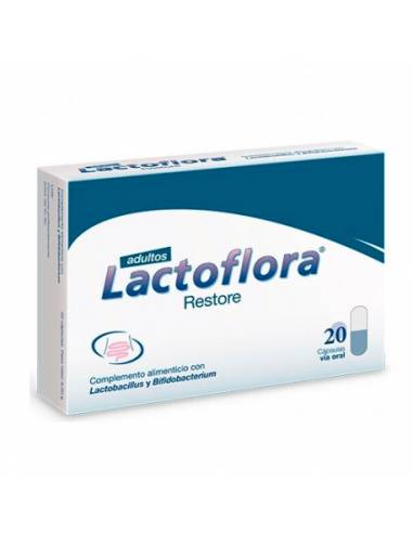 Lactoflora Restore Adultos 20 Cápsulas