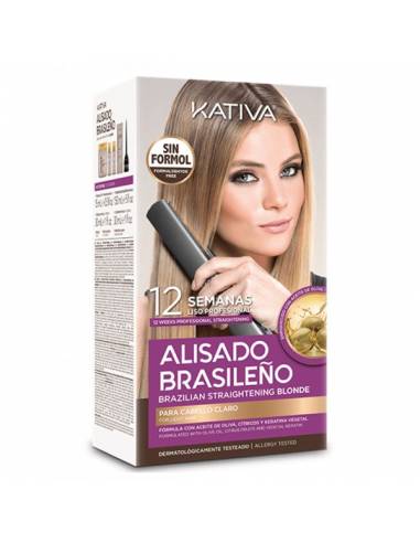 Kativa Kit Alisado Brasileño Cabellos...