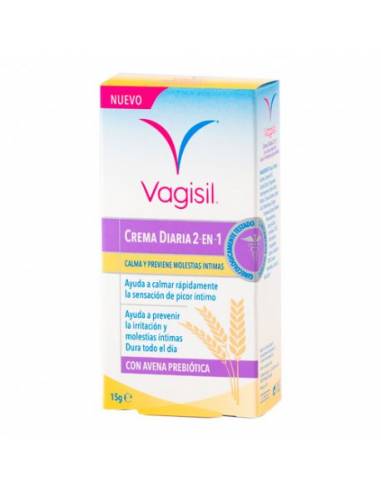Vagisil Crema Diaria 2 en 1 15gr